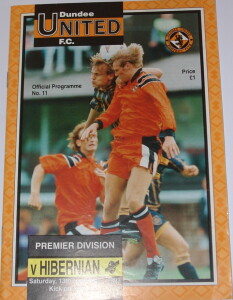 dundee united v hibernian nov 93