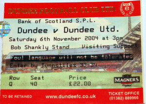 dundee v dundee united nov 2004 stub