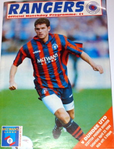 rangers v dundee united 1994