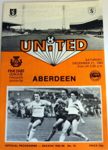 united v aberdeen 1985 dec