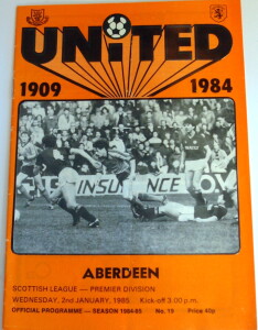 united v aberdeen 1985 jan