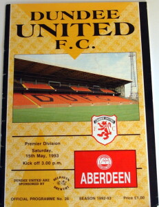 united v aberdeen 1993 may