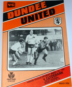 united v clydebank 1987