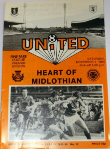 united v hearts nov 1985