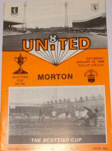 united v morton 1986 scottish cup 1986