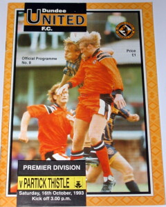 united v partick thistle 1993