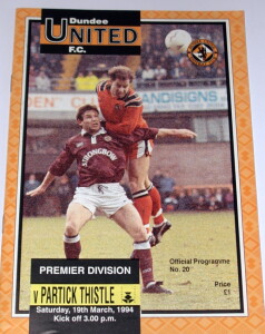 united v partick thistle 1994 march