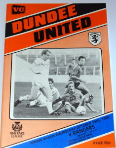 united v rangers 1986 oct