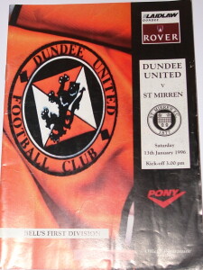 united v st mirren 1996 january