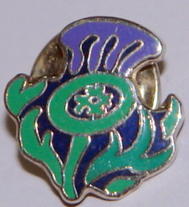 small thistle badge