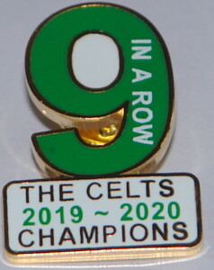 celts 9 in the row badge