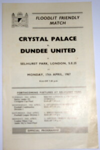 crystal palace v dundee united