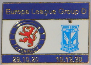 lech poznan rangers europe badge