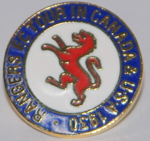 rangers usa canada tour badge